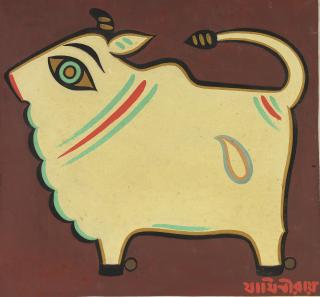 Jamini Roy - Untitled (Nandi)