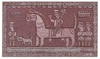 Jamini Roy - Untitled (Procession)