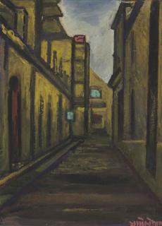 Jamini Roy - Untitled (Street Scene)