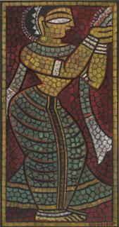 Jamini Roy - Untitled (Temple Dancer)