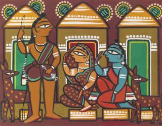 Jamini Roy - Untitled
