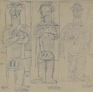 Jamini Roy - Untitled