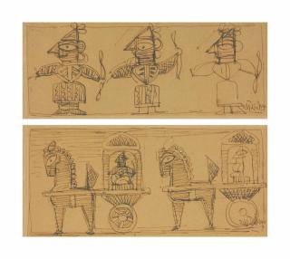 Jamini Roy - Untitled