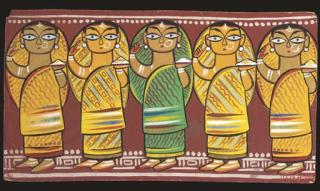 Jamini Roy - Women Holding Powder