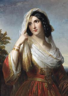 Jan Adam Kruseman - An oriental beauty