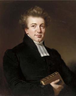 Jan Adam Kruseman - Portrait of Diederich Janssen Eyken Sluyters (1798-1841) in religious dress