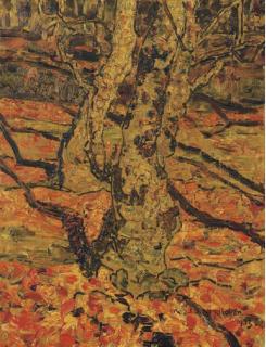 Jan Adam Zandleven - Trees in autumn