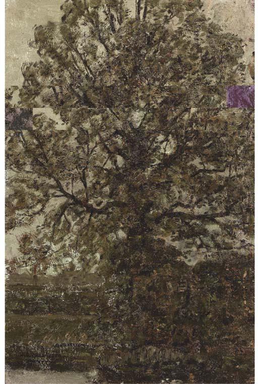 Jan Adam Zandleven - Trees in springtime