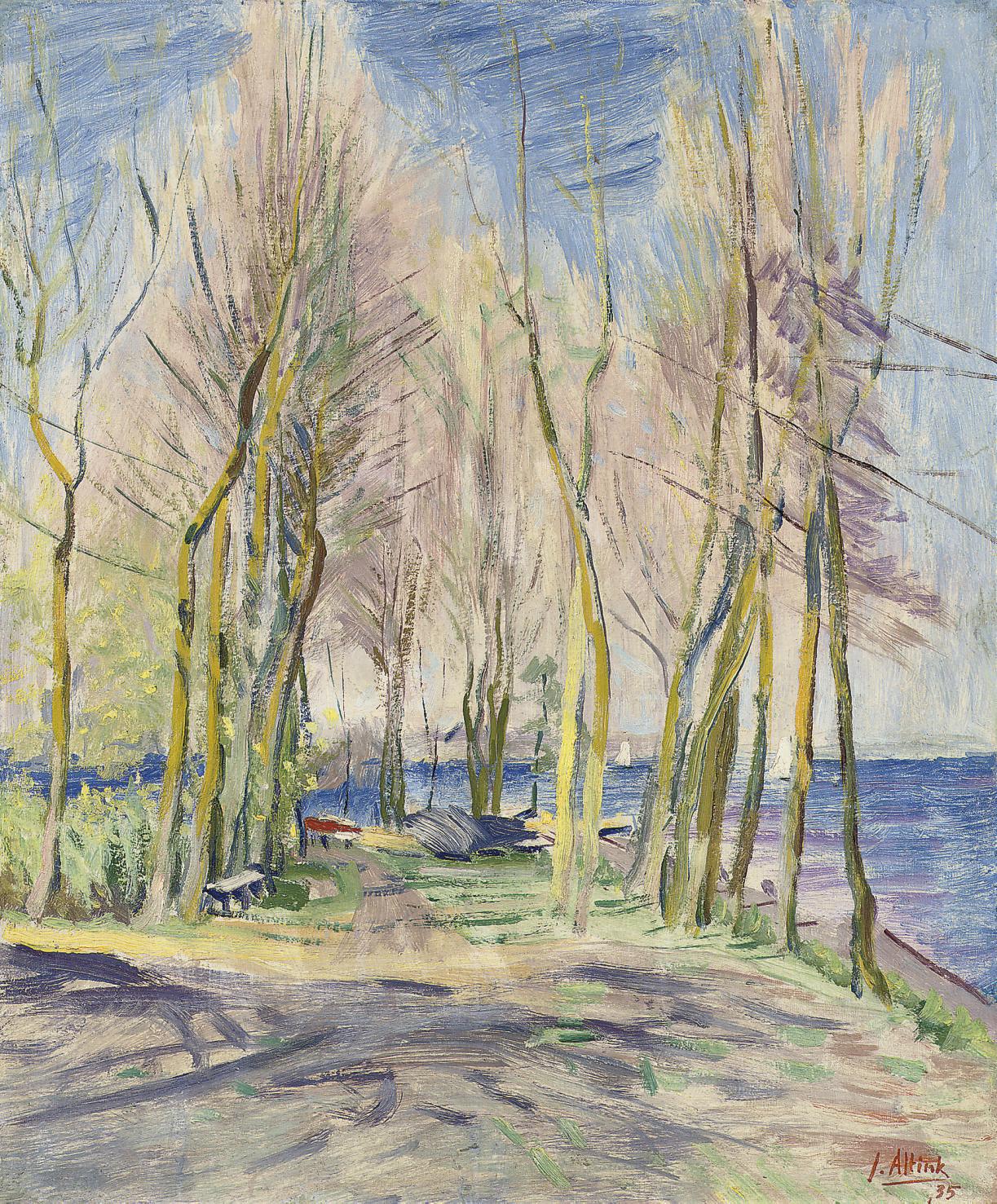 Jan Altink - Aan \'t Paterswoldse meer