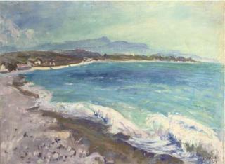 Jan Altink - Middellandse Zeekust Bij Cros-De-Cagnes