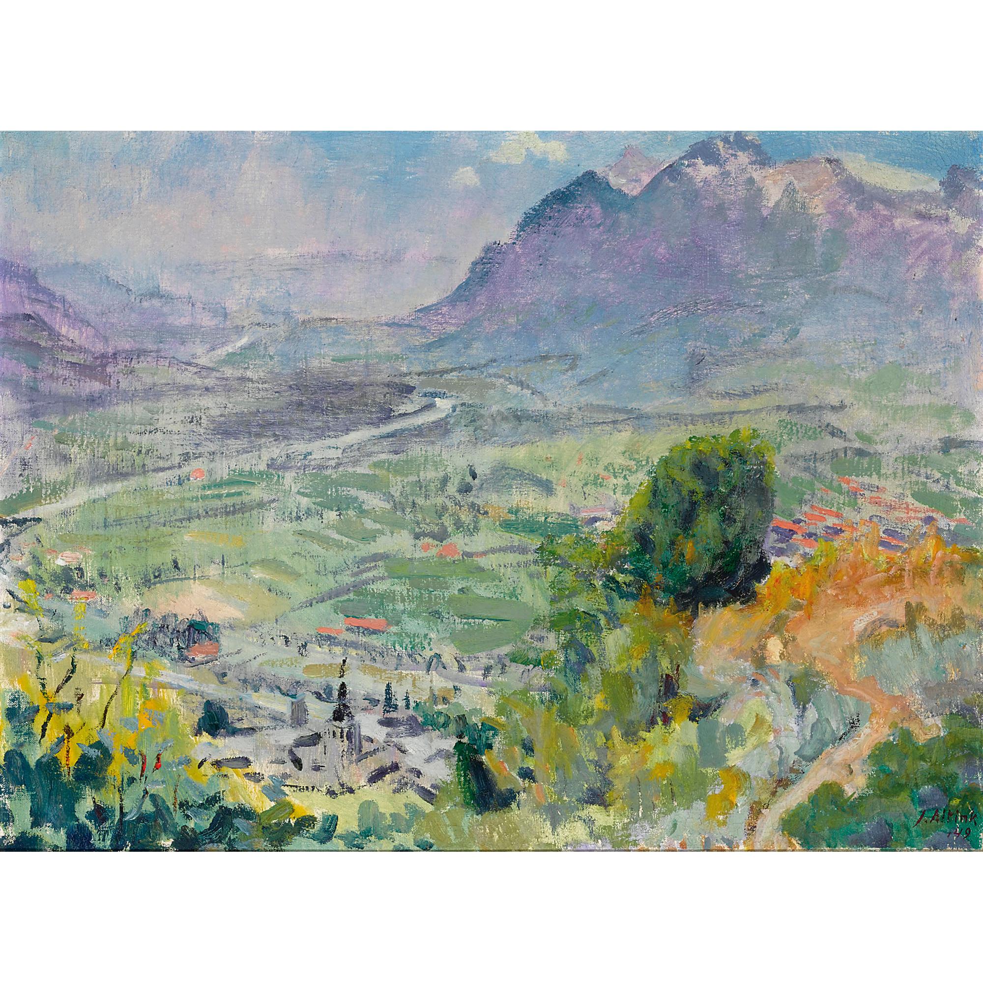 Jan Altink - Mountainous Landscape