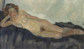 Jan Altink - Naakt - Reclining Nude
