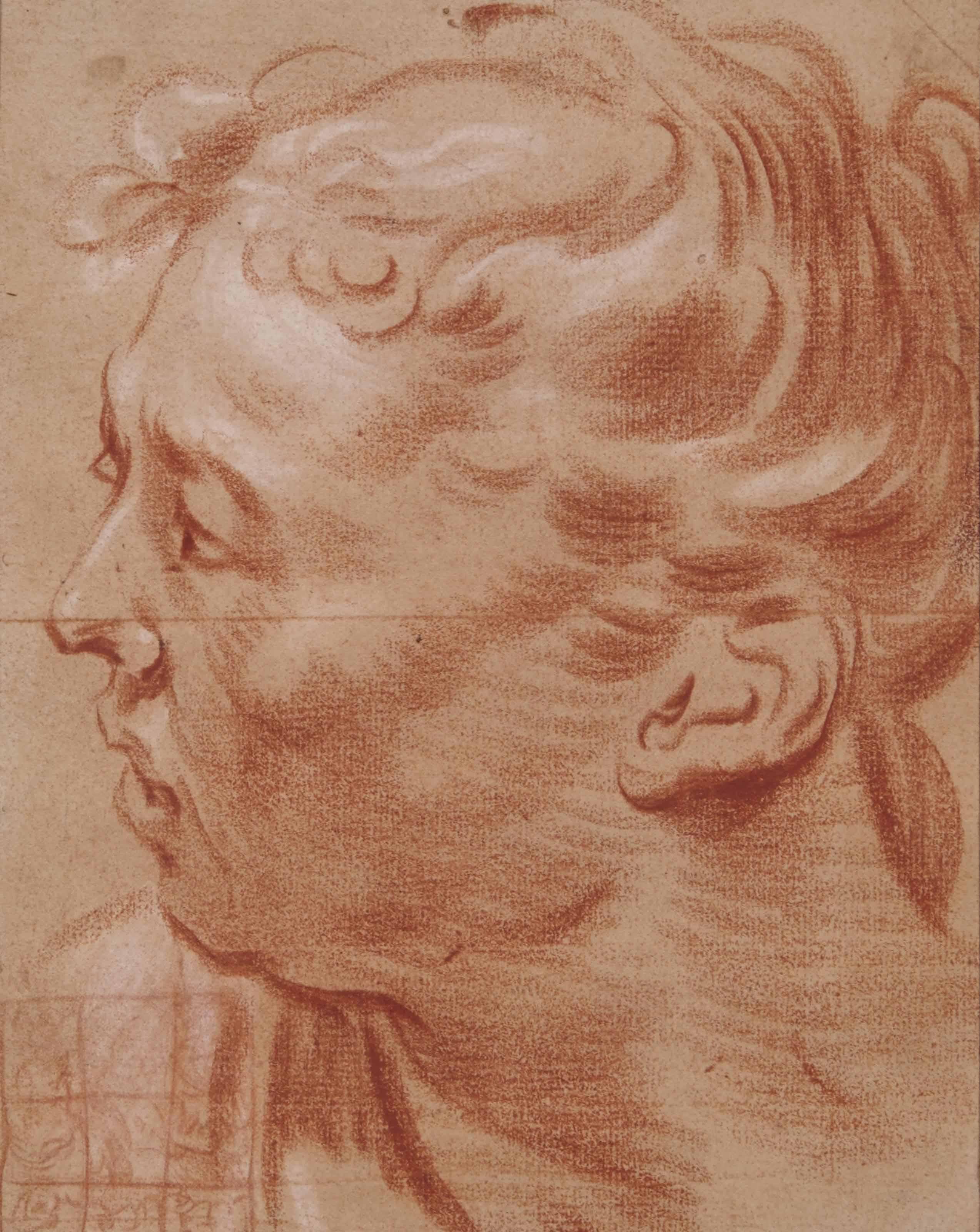 Jan Anton Garemyn - Tête De Femme Tournée Vers La Gauche