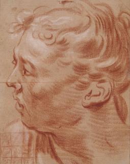 Jan Anton Garemyn - Tête De Femme Tournée Vers La Gauche