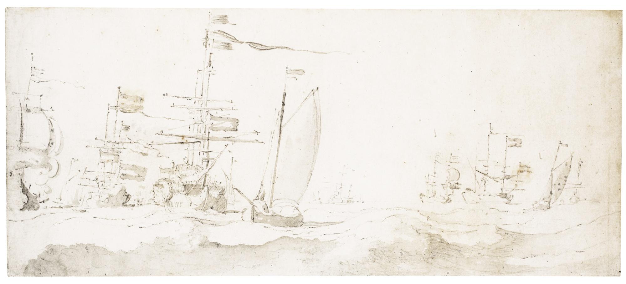 Jan Asselijn - Coastal Landscape