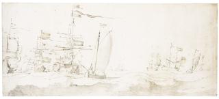 Jan Asselijn - Coastal Landscape