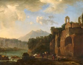 Jan Asselijn - Landschaft in der Campagna