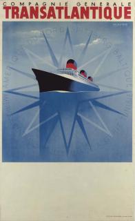 Jan Auvigne - Compagnie Generale Transatlantique the S.S. Normandie