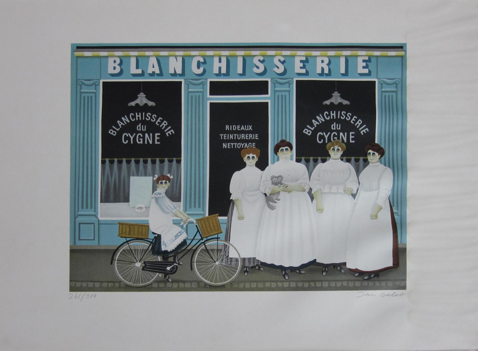 Jan Balet - Ohne Titel (Blanchisserie)