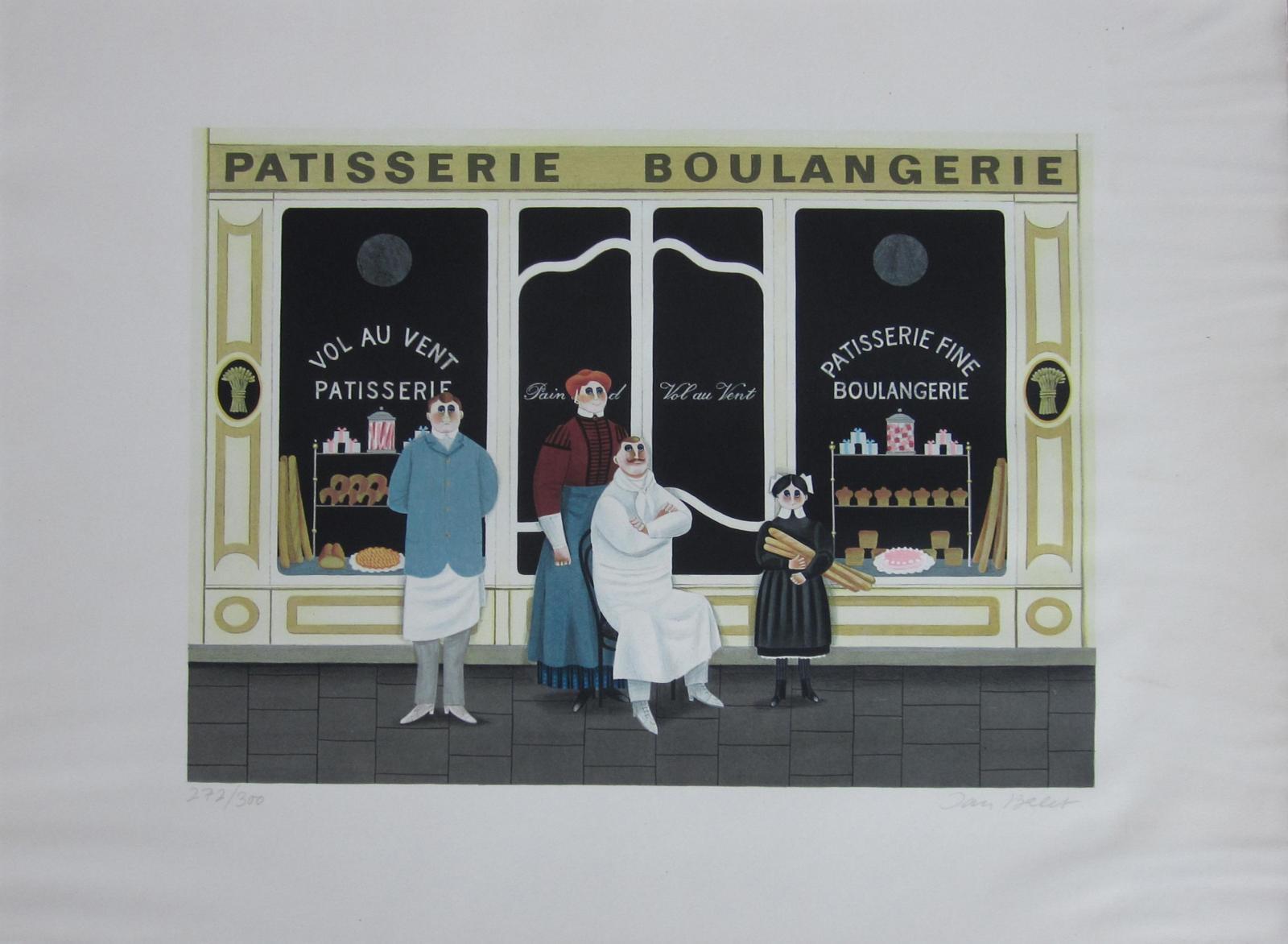 Jan Balet - Ohne Titel (Patisserie Boulangerie)