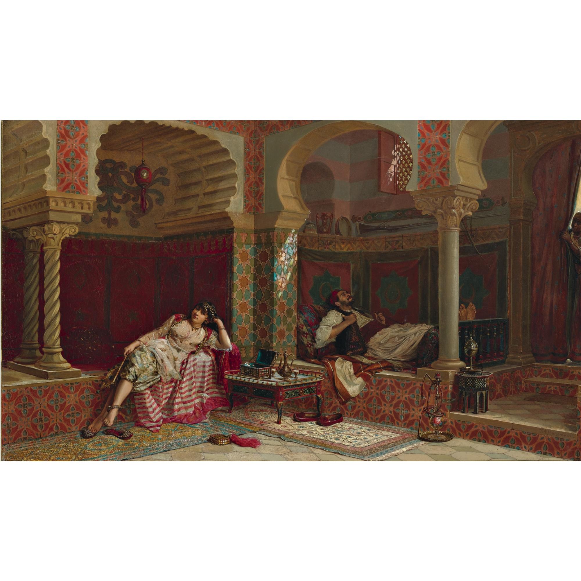 Jan Baptist Huysmans - Belgian a Private Meeting