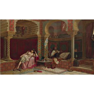 Jan Baptist Huysmans - Belgian a Private Meeting