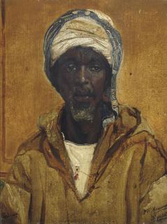 Jan Baptist Huysmans - Portrait Of A Moor
