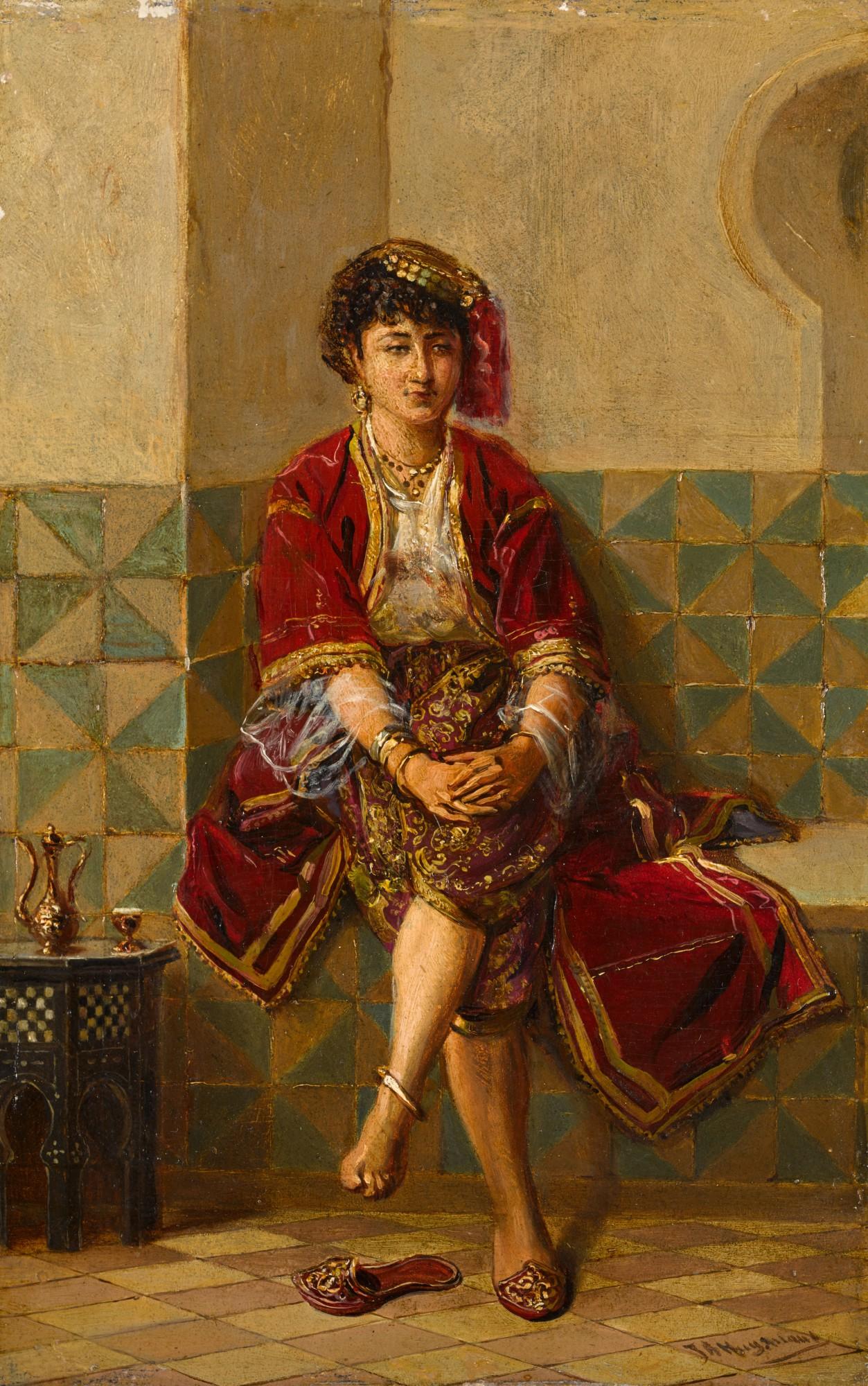 Jan Baptist Huysmans - Taking Tea