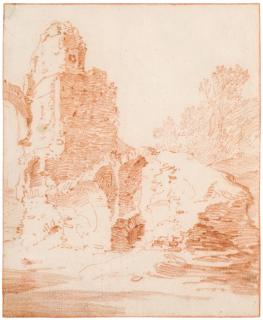 Jan Baptist Weenix - Study of ruined buildings