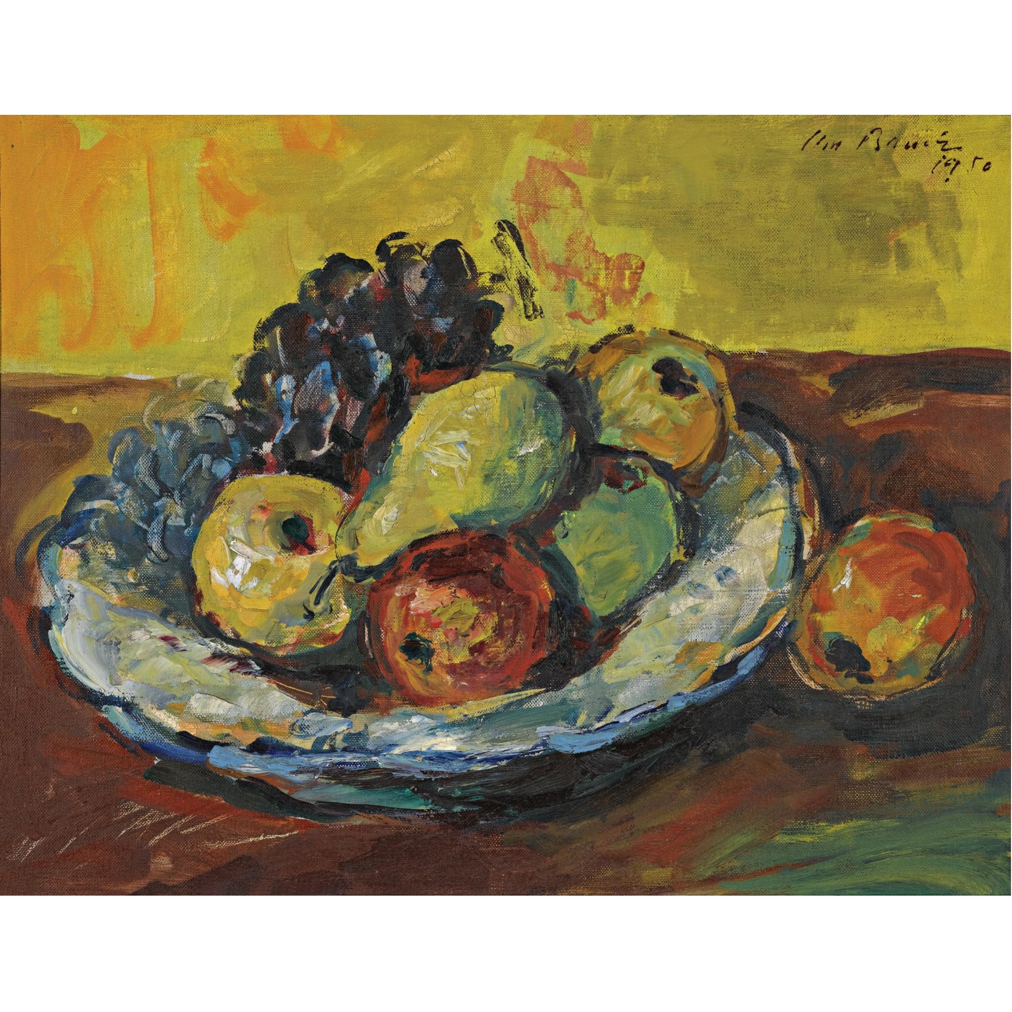 Jan Bauch - Czech still Life With Fruit (Zátiší S Ovocem)