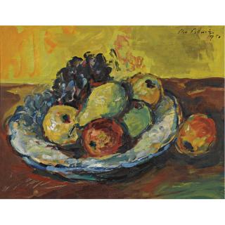 Jan Bauch - Czech still Life With Fruit (Zátiší S Ovocem)