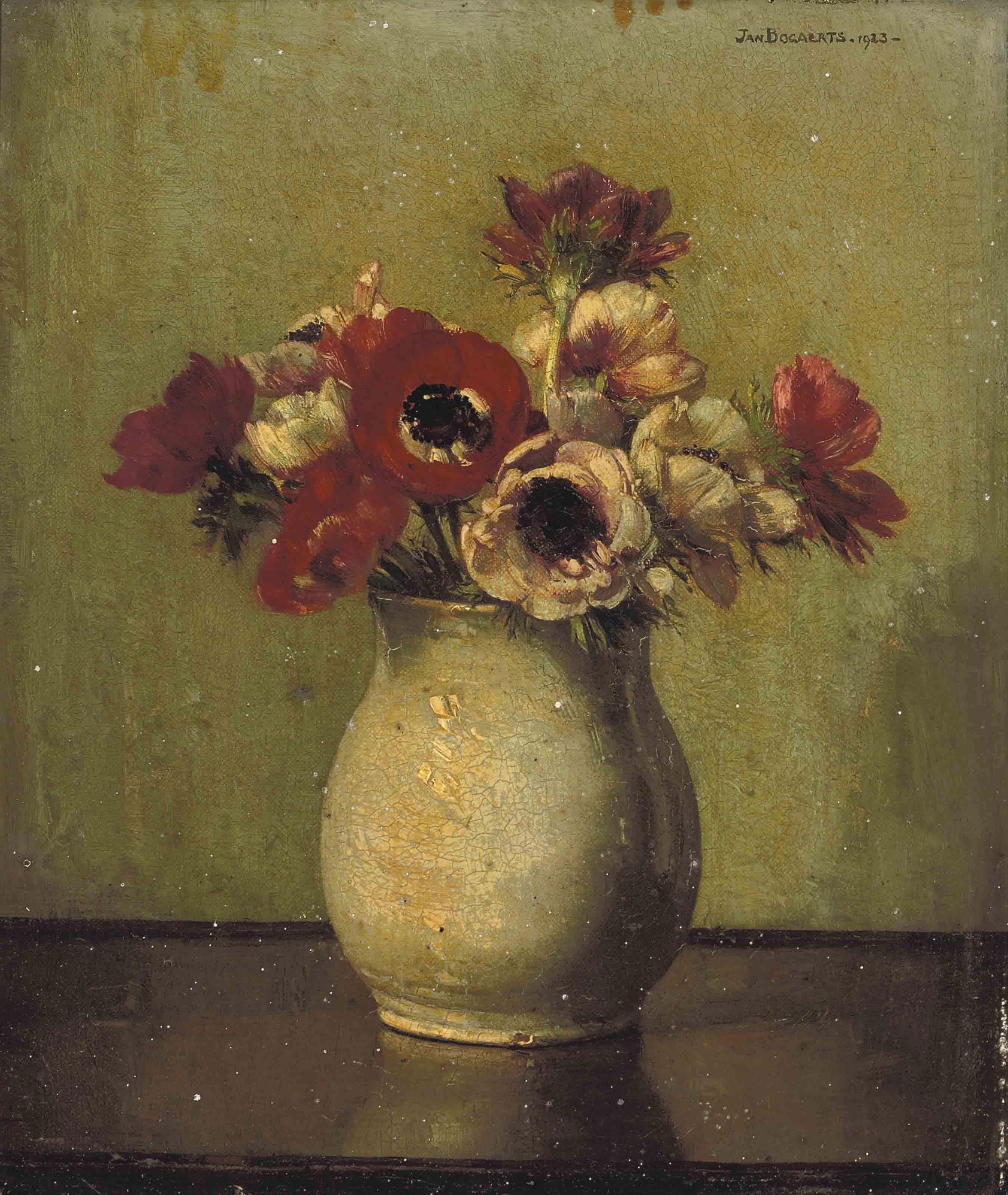 Jan Bogaerts - Anenomies in a vase