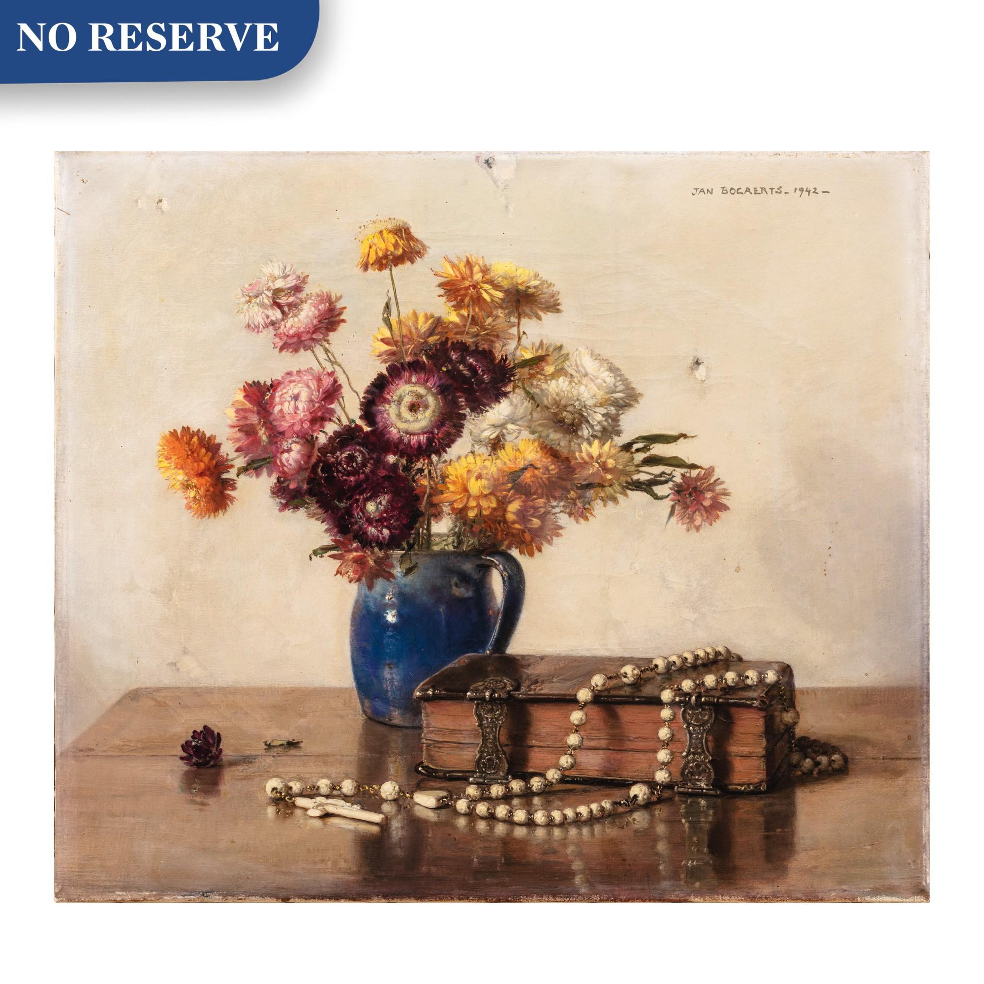 Jan Bogaerts - Still life with an Autumn Bouquet