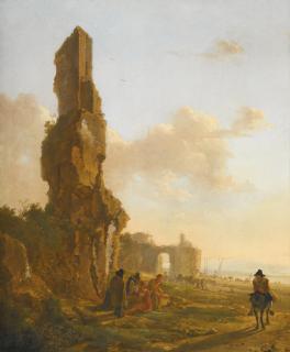 Jan Both - Italianate Landscape With Ruins
