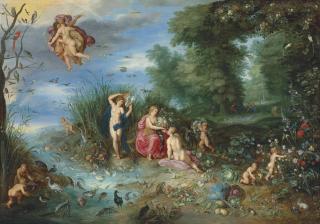 Jan Breughel Ii - Abundance and the Four Elements