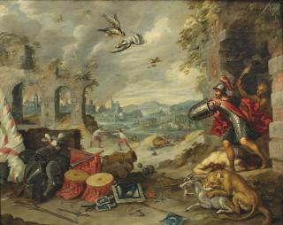 Jan Breughel II - An Allegory of War