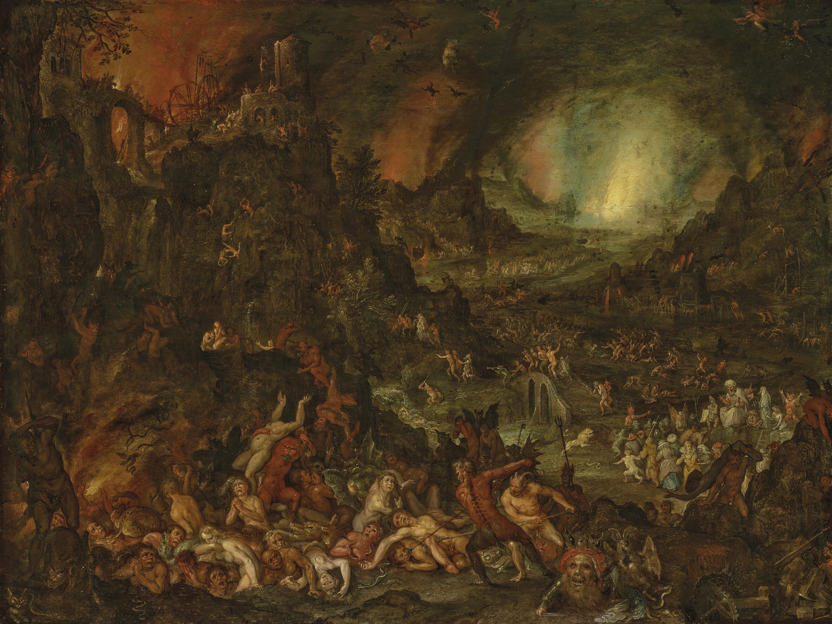 Jan Breughel The Elder - Hell