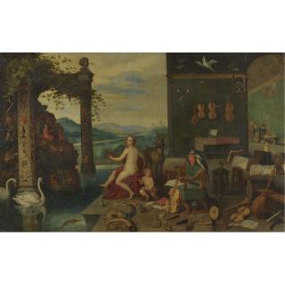 Jan Breughel the Younger - An Allegory Of The Sense Of Hearing