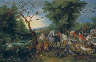 Jan Brueghel II - The entry of the animals into Noah\'s ark