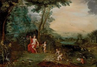 Jan Brueghel Le Jeune - Allégorie De L\'Eau