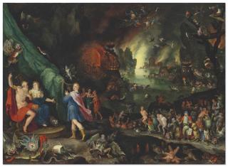 Jan Brueghel The Elder - Orphée aux Enfers