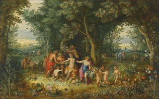 Jan Brueghel the Younger Hendrick van Balen Antwerp 1601 - 1678 Antwerp 1575 - 1632 - Venus, Ceres And Bacchus