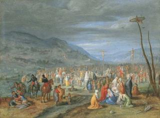 Jan Brueghel The Younger - Calvary