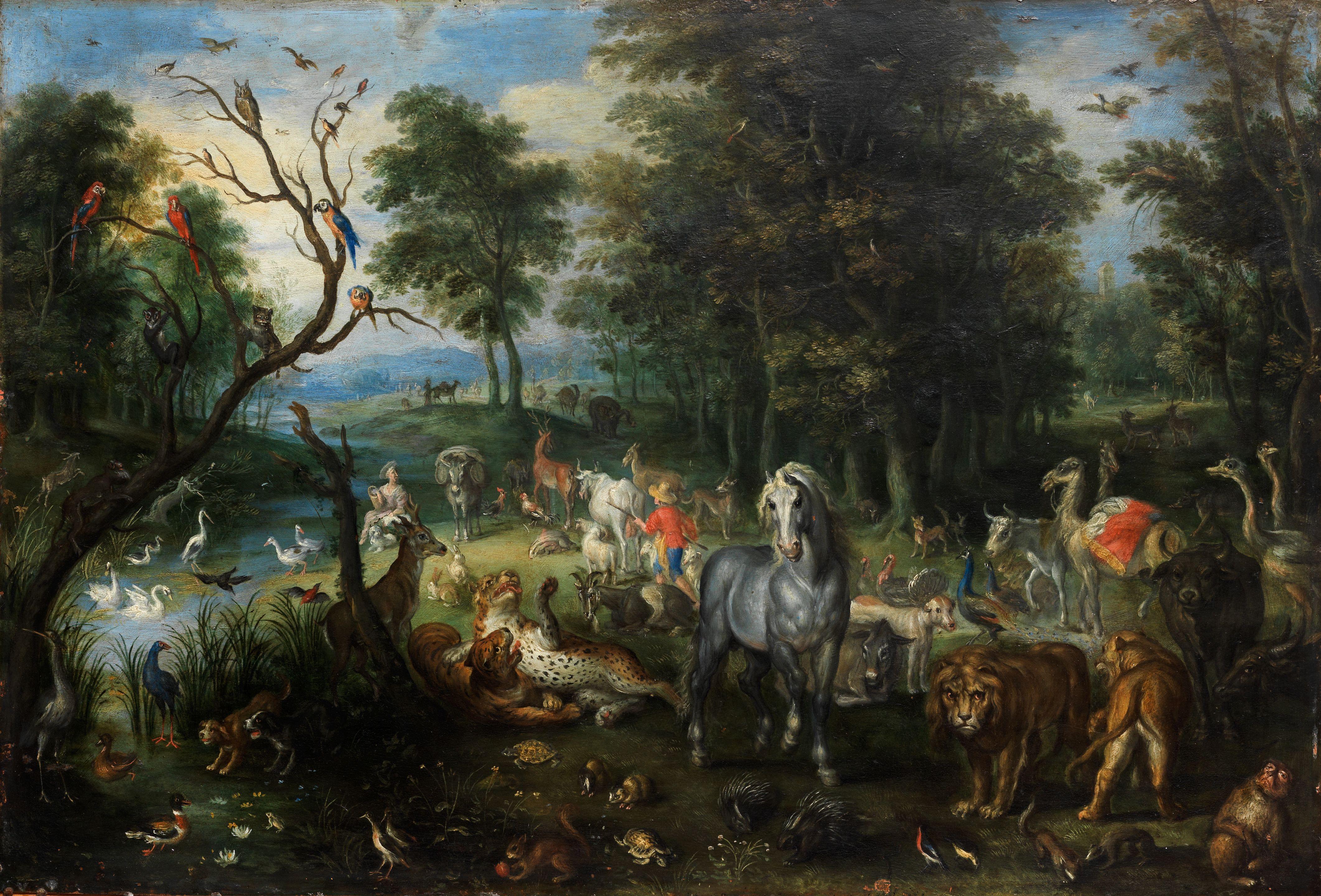 Jan Brueghel The Younger - The Four Elements: An Allegory of Earth; An Allegory of Water; An Allegory of Air; and An Allegory of Fire