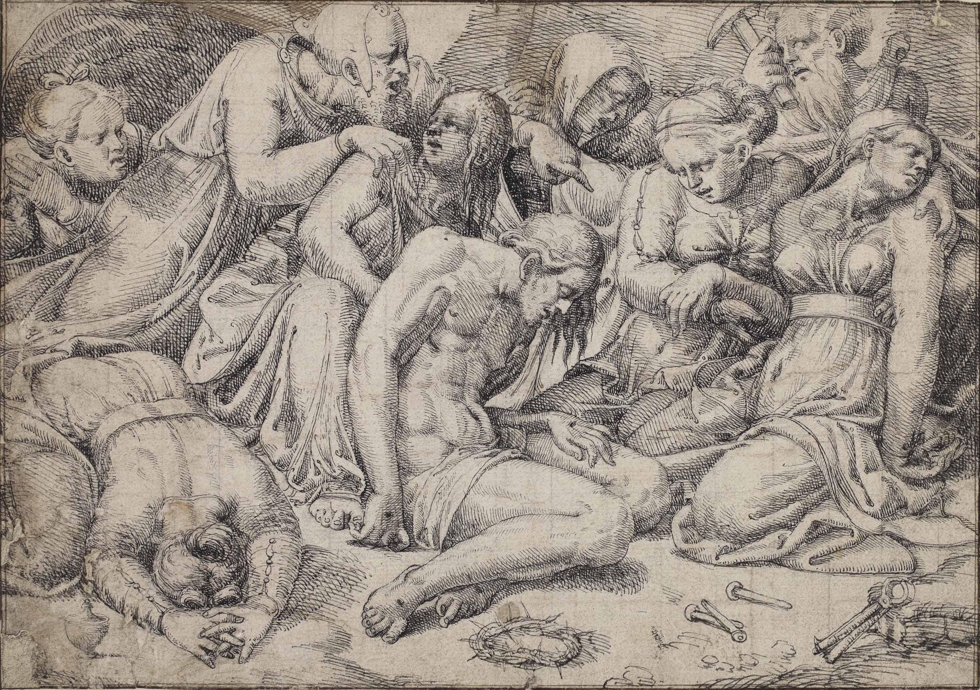 Jan Cornelisz. Vermeyen - The Lamentation