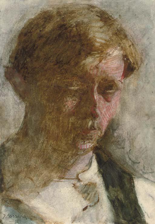 Jan Cossaar - A self portrait