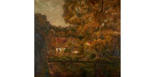 Jan Cybis - An Autumn Landscape