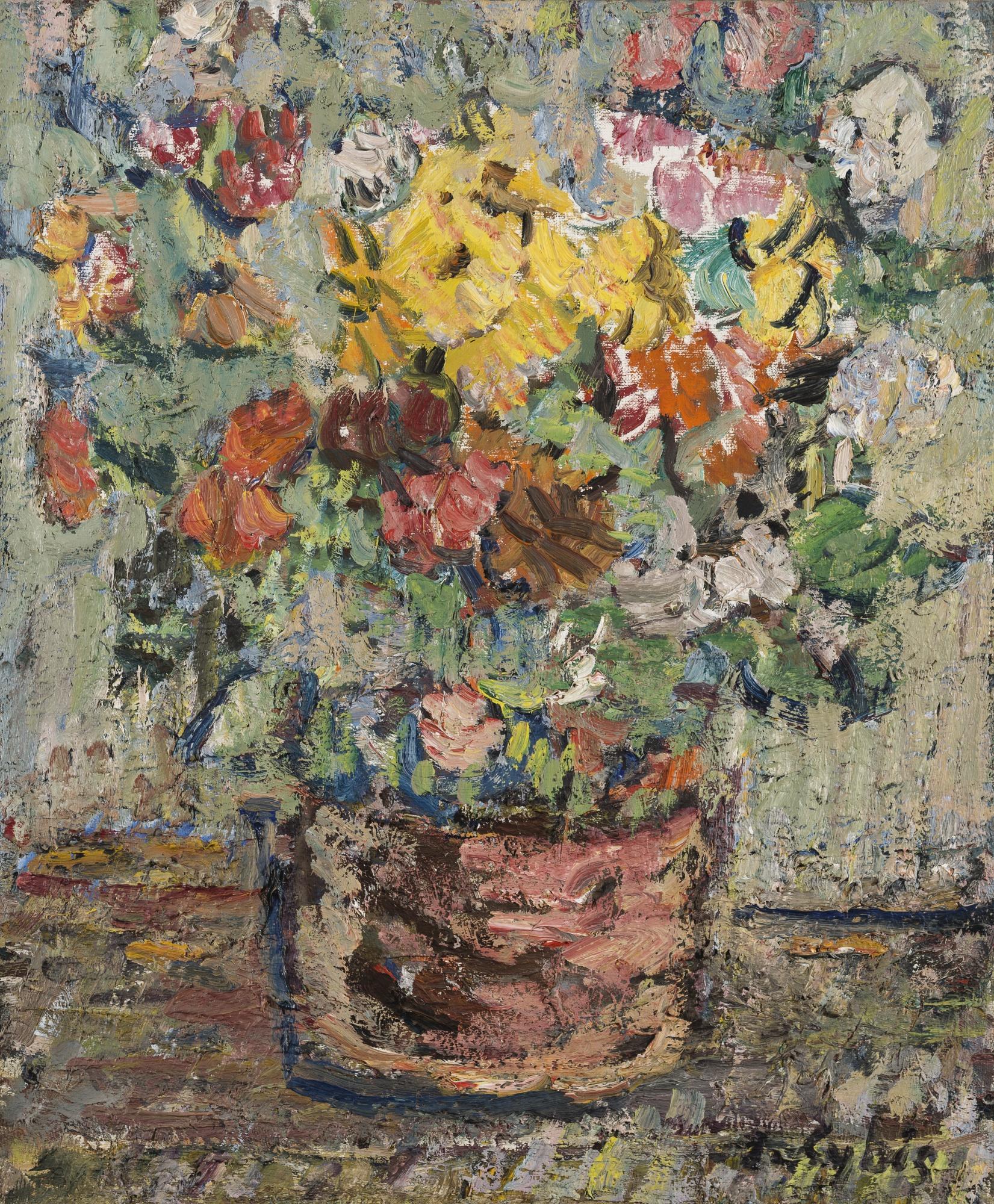 Jan Cybis - Polish flower Still Life