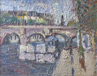 Jan Cybis - Polish paris, La Seine
