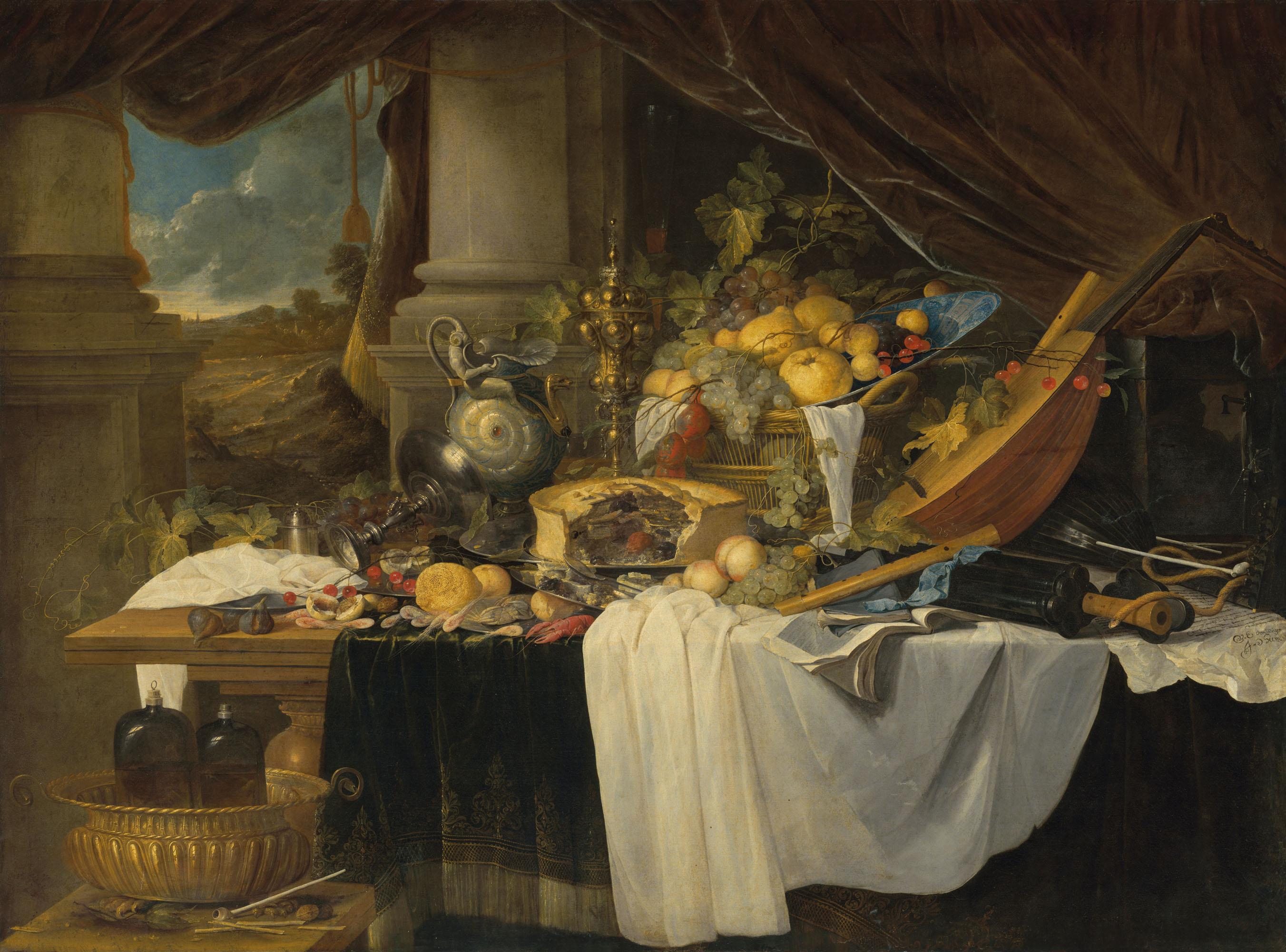 Jan Davidsz. De Heem - A banquet still life